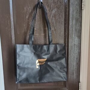 Fabletics Black Tote with Gold Logo